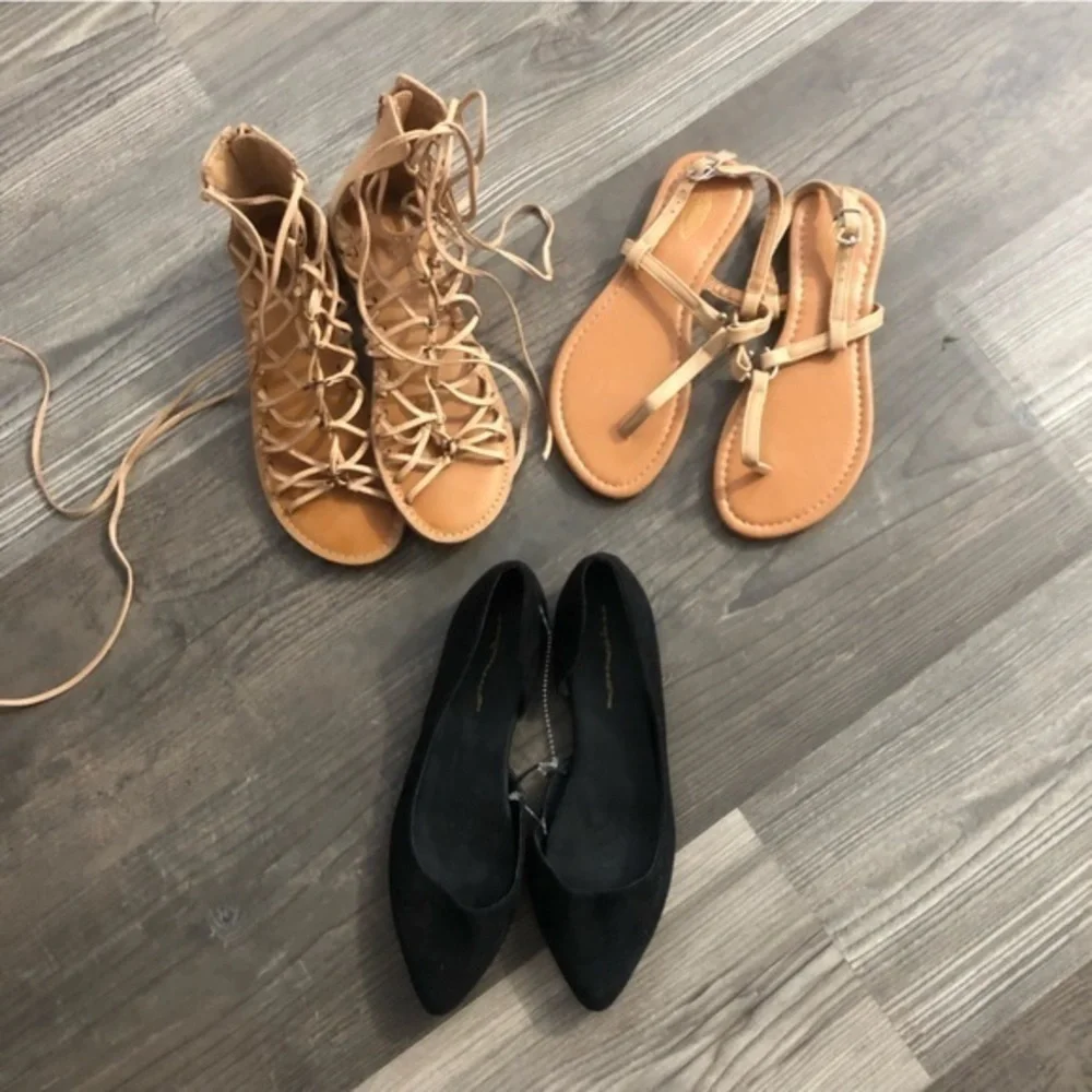 American Eagle Sandals and Flats Bundle 6.5